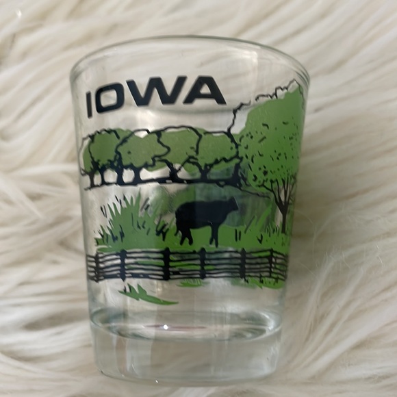 Iowa shot glass bar alcohol glass collection shooter cocktail beer - Picture 9 of 11